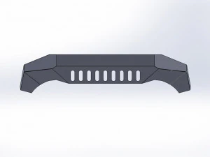 front bumper 3D Model