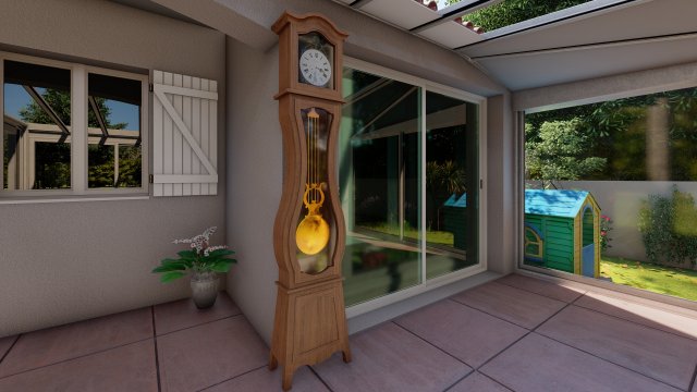 the clock vintages 3D-Modell .c4d .max .obj .3ds .fbx .stl .blend 