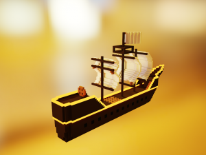 ship Model 3D