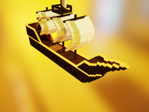 ship Model 3D