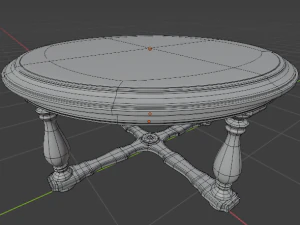table 3D Model