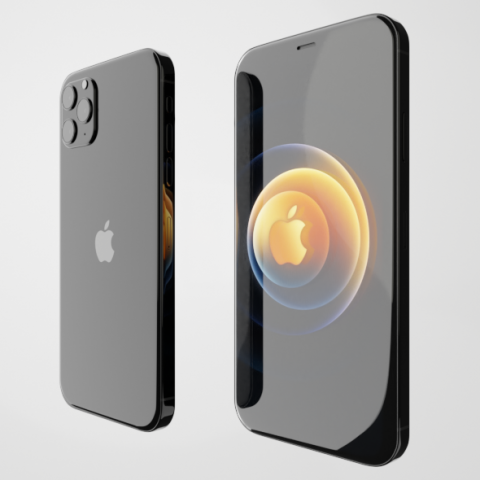 iphone 12 Modello 3D .c4d .max .obj .3ds .fbx .stl .blend 