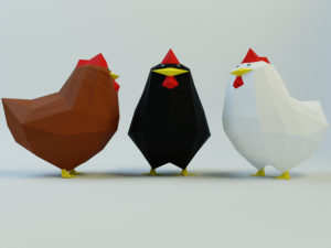 chicken 3D Model