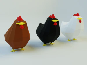 chicken 3D Model