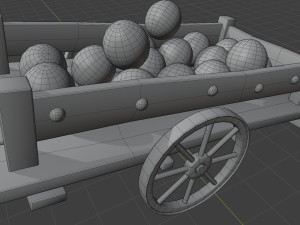 high-quality of a cart 3D Модель