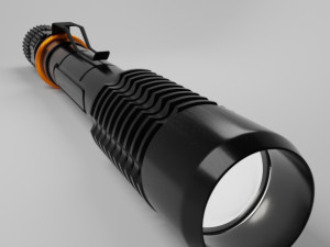 high-quality of a flashlight Modelo 3D