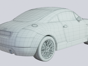 audi tt Model 3D