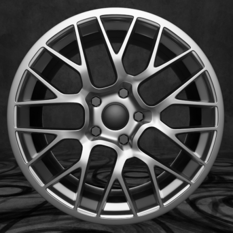 car rim Modello 3D .c4d .max .obj .3ds .fbx .stl .blend 