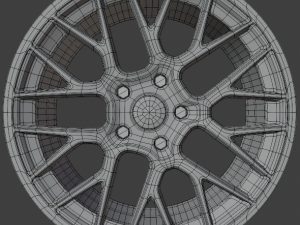 car rim Modello 3D