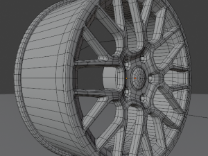 car rim Modello 3D