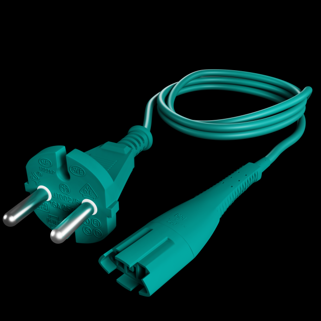 electric cable 3D Model .c4d .max .obj .3ds .fbx .stl .blend 