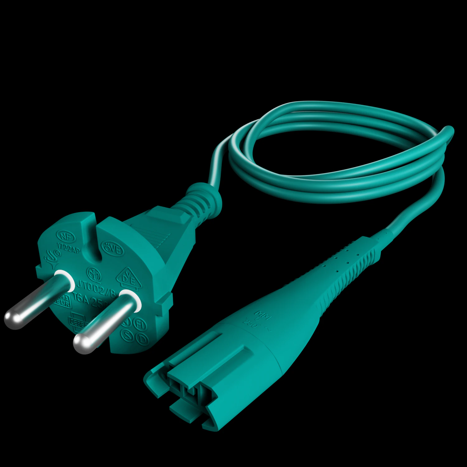 cabo el&eacute;trico Modelo 3D .c4d .max .obj .3ds .fbx .stl .blend 