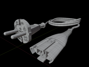 electric cable 3D Model