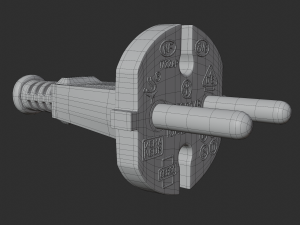 electric plug 3D Model