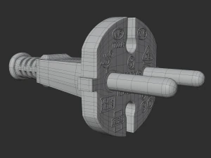 electric plug 3D Model