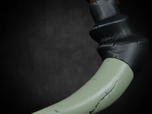 low - poly sword 3D Model