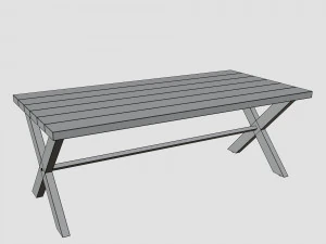 table 3D Model