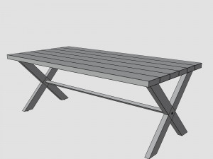table Model 3D