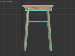table wood 3D Model