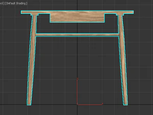 table wood 3D Model