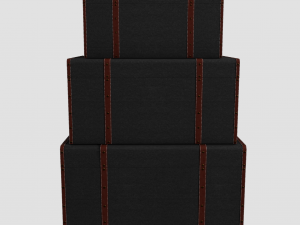 set storage trunk 3D मॉडल