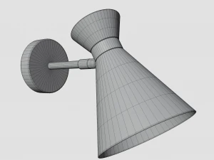 l&aacute;mpara de pared Modelo 3D