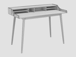 writing desk 3D Model