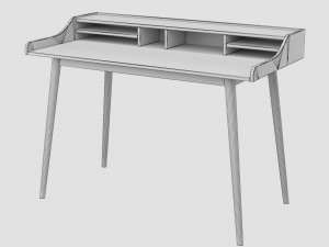writing desk 3D Model