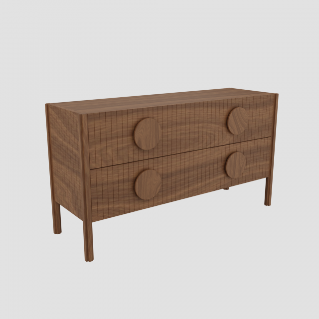 chest of drawers Model 3D .c4d .max .obj .3ds .fbx .stl .blend 