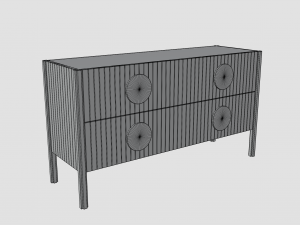 chest of drawers Model 3D