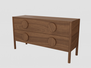 chest of drawers Model 3D