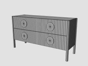 chest of drawers Model 3D