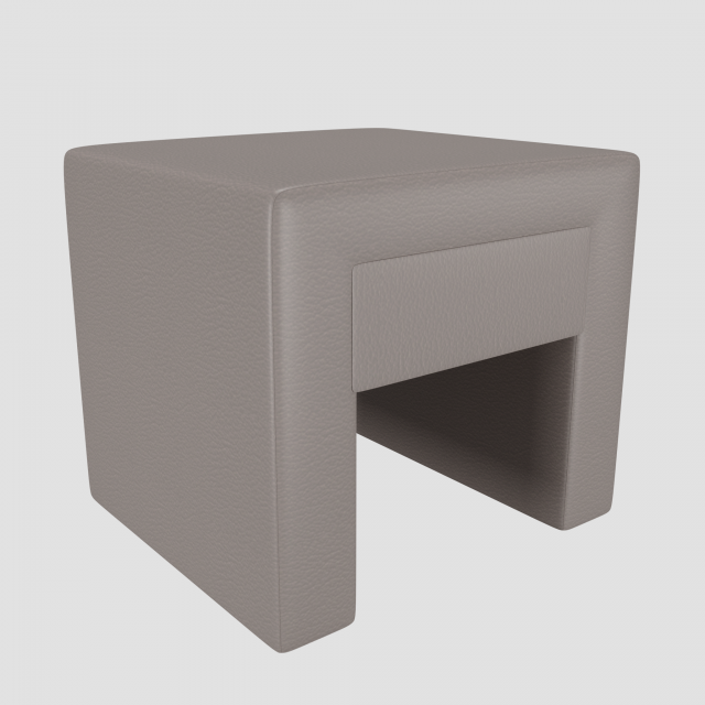bedside cabinet 3D 모델 .c4d .max .obj .3ds .fbx .stl .blend 
