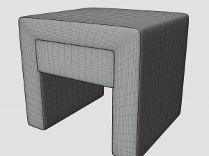 bedside cabinet 3D 모델