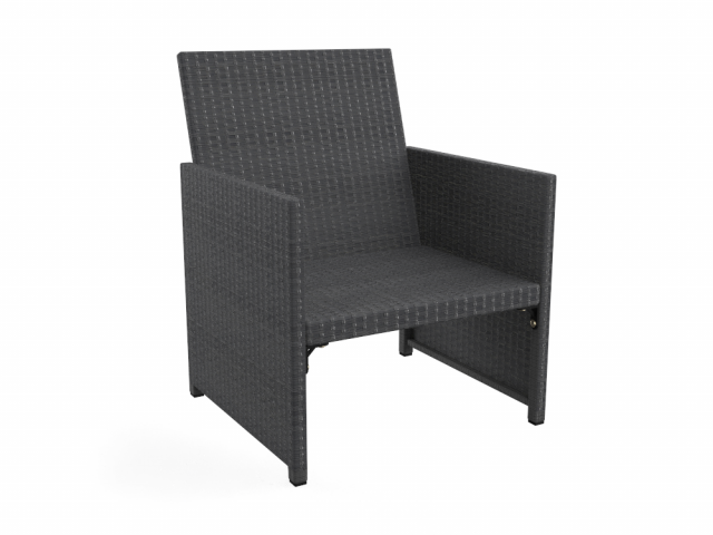 armchair 3D Model .c4d .max .obj .3ds .fbx .stl .blend 