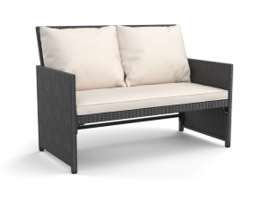 sofa with pillow Modello 3D