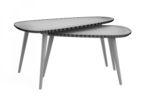 set coffee tables 3D Model