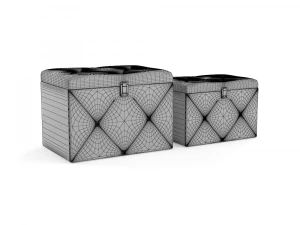 conjunto de tronco Modelo 3D