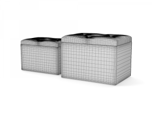 trunk set Modelo 3D