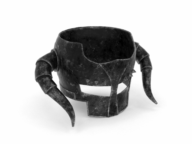 Stylized Helmet Game Ready PBR Low Poly Modèle 3D .c4d .max .obj .3ds .fbx .stl .blend 