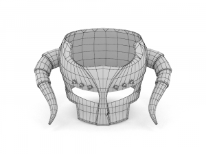 Stylized Helmet Game Ready PBR Low Poly Modèle 3D