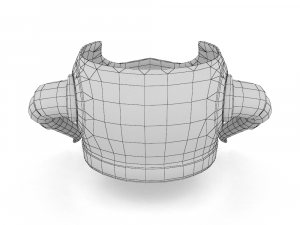 Stylized Helmet Game Ready PBR Low Poly Modèle 3D