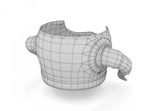 Stylized Helmet Game Ready PBR Low Poly Modèle 3D