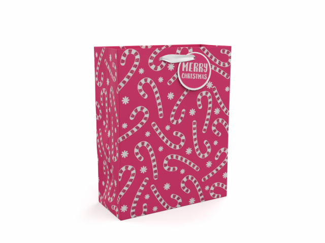 Christmas Bag Candy PBR Low-poly 3D Model .c4d .max .obj .3ds .fbx .stl .blend 