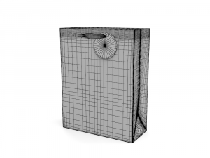 Christmas Bag Candy PBR Low-poly 3D Model