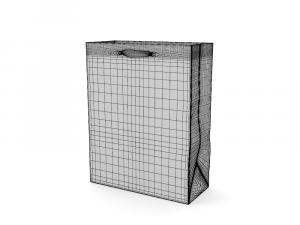 Christmas Bag Candy PBR Low-poly 3D Model