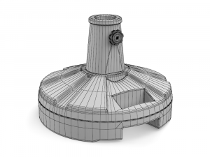 Umbrella Stand PBR Low-poly 3D 모델