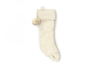 Stocking Holiday Time White PBR Low-poly 3D Model