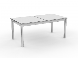 High-quality of the Dining table 3D Модель