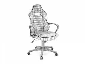 Gaming Chair PBR Model 3D